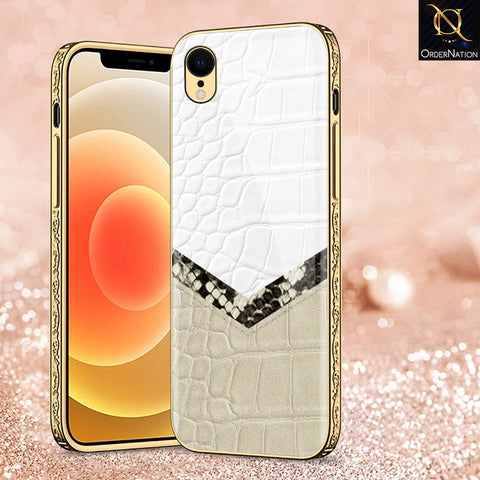 iPhone XR Cover - Printed Skins Series - Premium Electroplated Shutterproof Case Soft Silicon Borders Case