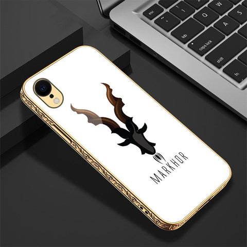 iPhone XR Cover - Markhor Series - Premium Electroplated Shutterproof Case Soft Silicon Borders Case