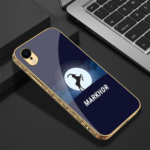 iPhone XR Cover - Markhor Series - Premium Electroplated Shutterproof Case Soft Silicon Borders Case