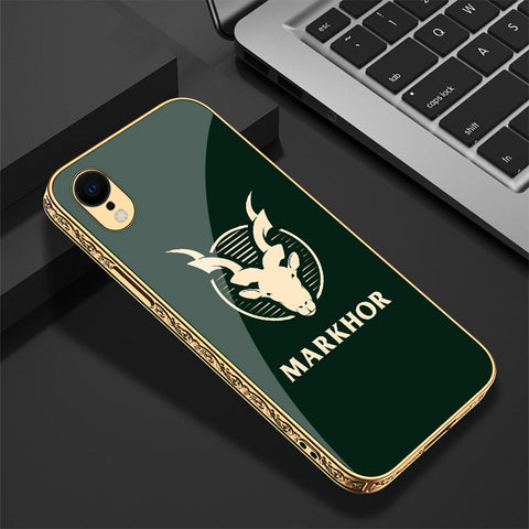 iPhone XR Cover - Markhor Series - Premium Electroplated Shutterproof Case Soft Silicon Borders Case