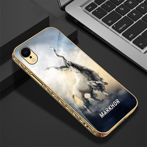 iPhone XR Cover - Markhor Series - Premium Electroplated Shutterproof Case Soft Silicon Borders Case