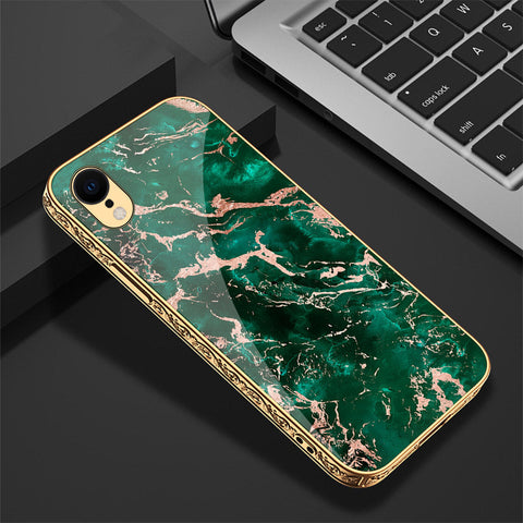 iPhone XR Cover - Colorful Marble Series - Premium Electroplated Shutterproof Case Soft Silicon Borders Case