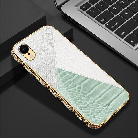 iPhone XR Cover - Printed Skins Series - Premium Electroplated Shutterproof Case Soft Silicon Borders Case