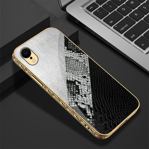 iPhone XR Cover - Printed Skins Series - Premium Electroplated Shutterproof Case Soft Silicon Borders Case