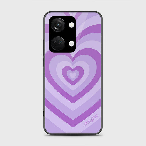 OnePlus Nord 3 Cover- O'Nation Heartbeat Series - HQ Ultra Shine Premium Infinity Glass Soft Silicon Borders Case