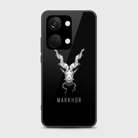 OnePlus Nord 3 Cover- Markhor Series - HQ Ultra Shine Premium Infinity Glass Soft Silicon Borders Case