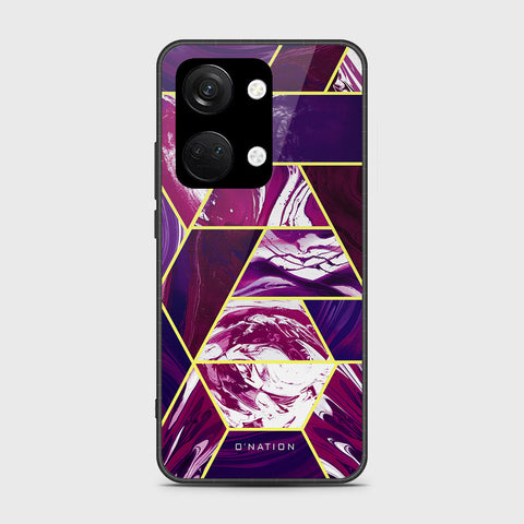 OnePlus Nord 3 Cover- O'Nation Shades of Marble Series - HQ Ultra Shine Premium Infinity Glass Soft Silicon Borders Case