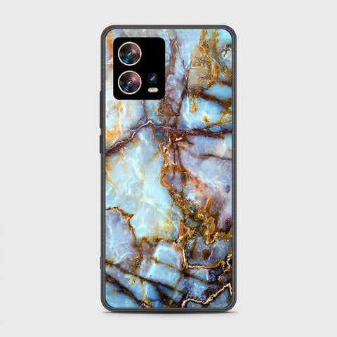 Motorola Edge 30 Fusion Cover - Colorful Marble Series - HQ Premium Shine Durable Shatterproof Case