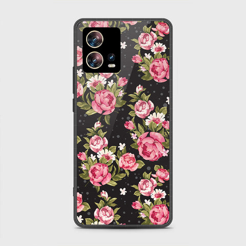 Motorola Edge 30 Fusion Cover - Floral Series - HQ Premium Shine Durable Shatterproof Case