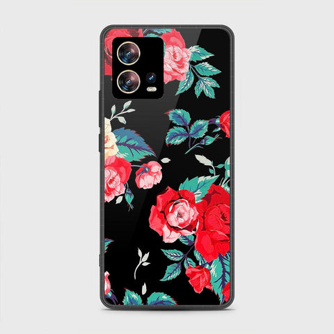 Motorola Edge 30 Fusion Cover - Floral Series - HQ Premium Shine Durable Shatterproof Case