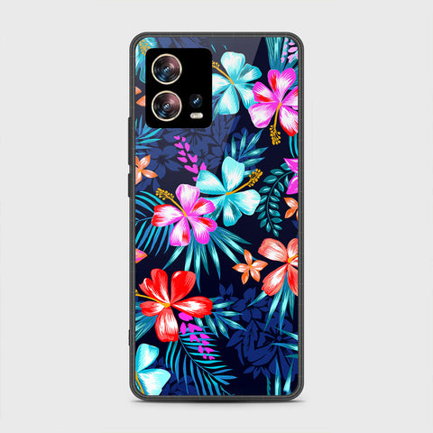 Motorola Edge 30 Fusion Cover - Floral Series - HQ Premium Shine Durable Shatterproof Case