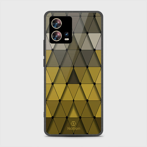 Motorola Edge 30 Fusion Cover - Onation Pyramid Series - HQ Premium Shine Durable Shatterproof Case