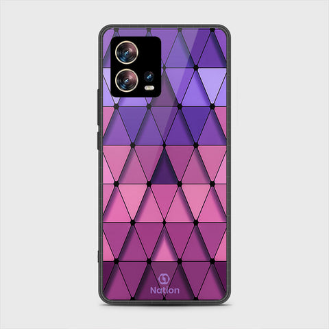 Motorola Edge 30 Fusion Cover - Onation Pyramid Series - HQ Premium Shine Durable Shatterproof Case