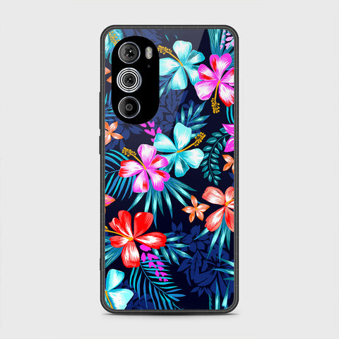 Motorola Edge 30 Pro Cover - Floral Series - HQ Premium Shine Durable Shatterproof Case