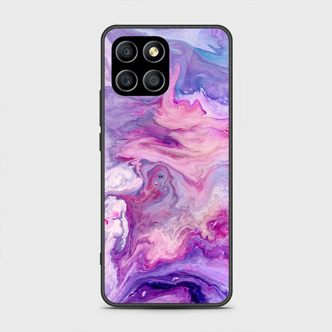 Honor X8 5G Cover - Colorful Marble Series - HQ Premium Shine Durable Shatterproof Case