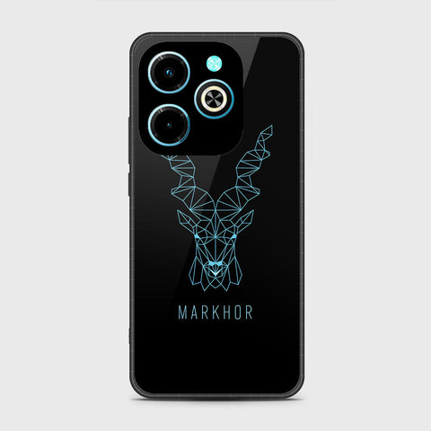 Infinix Hot 40i Cover - Markhor Series - HQ Premium Shine Premium Infinity Glass Soft Silicon Borders Case