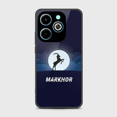 Infinix Hot 40i Cover - Markhor Series - HQ Premium Shine Premium Infinity Glass Soft Silicon Borders Case