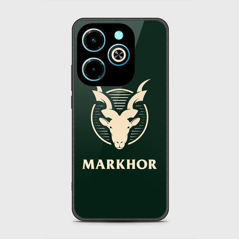 Infinix Hot 40i Cover - Markhor Series - HQ Premium Shine Premium Infinity Glass Soft Silicon Borders Case