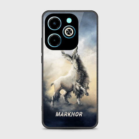 Infinix Hot 40i Cover - Markhor Series - HQ Premium Shine Premium Infinity Glass Soft Silicon Borders Case