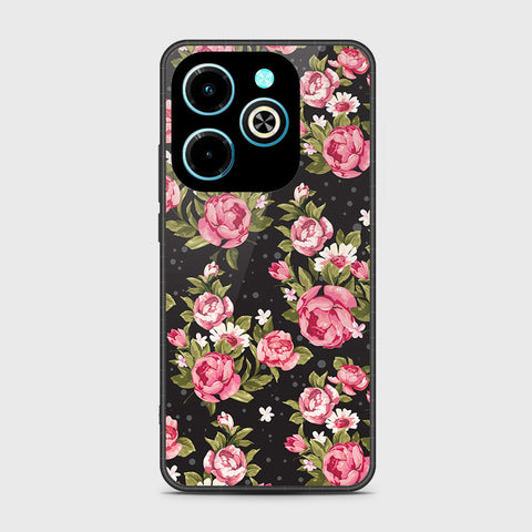 Infinix Hot 40i Cover - Floral Series - HQ Premium Shine Durable Shatterproof Case