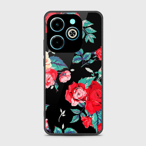 Infinix Hot 40i Cover - Floral Series - HQ Premium Shine Durable Shatterproof Case