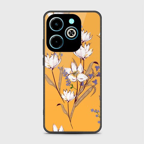 Infinix Hot 40i Cover - Floral Series - HQ Premium Shine Durable Shatterproof Case