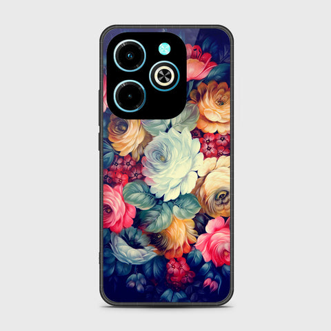 Infinix Hot 40i Cover - Floral Series 2 - HQ Premium Shine Durable Shatterproof Case