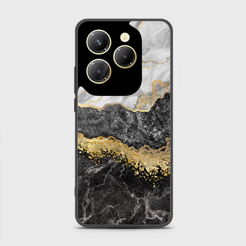 Infinix Hot 40 Pro Cover - Colorful Marble Series - HQ Premium Shine Durable Shatterproof Case