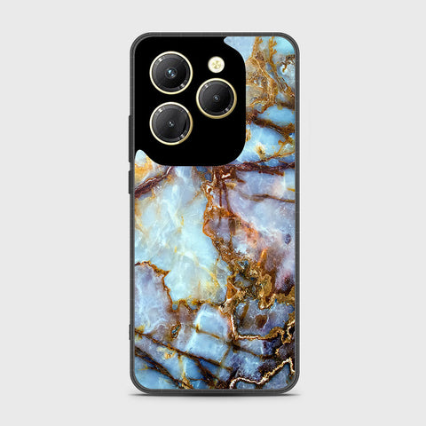 Infinix Hot 40 Pro Cover - Colorful Marble Series - HQ Premium Shine Durable Shatterproof Case