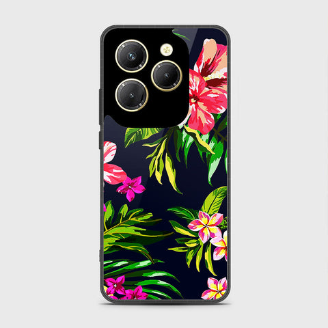 Infinix Hot 40 Pro Cover - Floral Series - HQ Premium Shine Durable Shatterproof Case