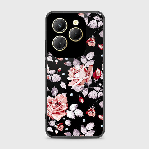 Infinix Hot 40 Pro Cover - Floral Series - HQ Premium Shine Durable Shatterproof Case