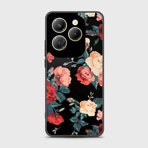 Infinix Hot 40 Pro Cover - Floral Series 2 - HQ Premium Shine Durable Shatterproof Case