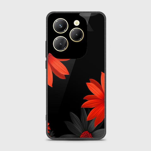 Infinix Hot 40 Pro Cover - Floral Series 2 - HQ Premium Shine Durable Shatterproof Case