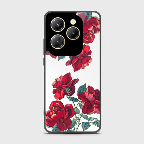 Infinix Hot 40 Pro Cover - Floral Series 2 - HQ Premium Shine Durable Shatterproof Case