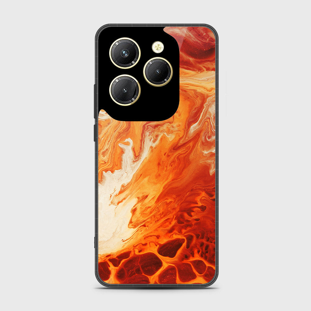 Infinix Hot 40 Pro Cover - Mystic Marble Series - HQ Premium Shine Durable Shatterproof Case