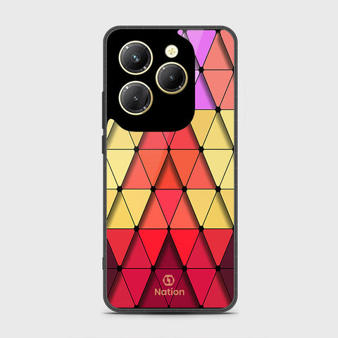 Infinix Hot 40 Pro Cover - Onation Pyramid Series - HQ Premium Shine Durable Shatterproof Case