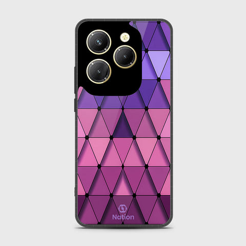 Infinix Hot 40 Pro Cover - Onation Pyramid Series - HQ Premium Shine Durable Shatterproof Case