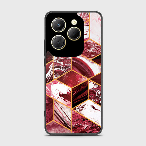 Infinix Hot 40 Pro Cover - O'Nation Shades of Marble Series - HQ Premium Shine Durable Shatterproof Case