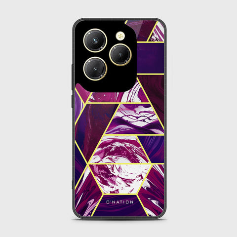 Infinix Hot 40 Pro Cover - O'Nation Shades of Marble Series - HQ Premium Shine Durable Shatterproof Case