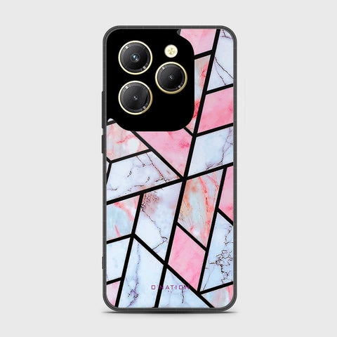 Infinix Hot 40 Pro Cover - O'Nation Shades of Marble Series - HQ Premium Shine Durable Shatterproof Case