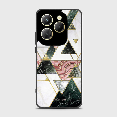 Infinix Hot 40 Pro Cover - O'Nation Shades of Marble Series - HQ Premium Shine Durable Shatterproof Case