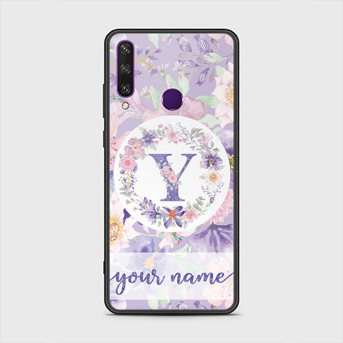 Huawei Y6p Cover - Personalized Alphabet Series - HQ Premium Shine Durable Shatterproof Case