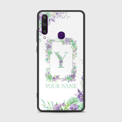 Huawei Y6p Cover - Personalized Alphabet Series - HQ Premium Shine Durable Shatterproof Case