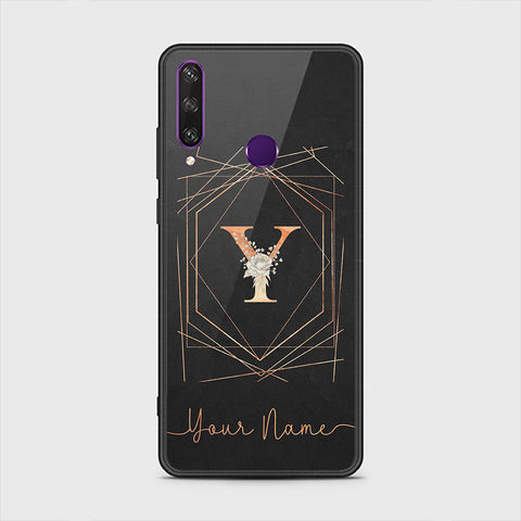 Huawei Y6p Cover - Personalized Alphabet Series - HQ Premium Shine Durable Shatterproof Case