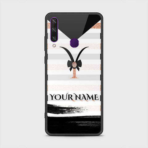 Huawei Y6p Cover - Personalized Alphabet Series - HQ Premium Shine Durable Shatterproof Case