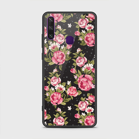 Huawei Y6p Cover - Floral Series - HQ Premium Shine Durable Shatterproof Case