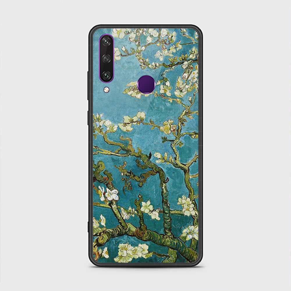 Huawei Y6p Cover - Floral Series 2 - HQ Premium Shine Durable Shatterproof Case