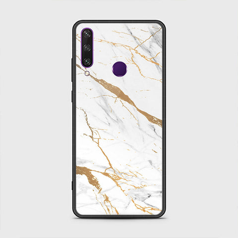 Huawei Y6p Cover - Mystic Marble Series - HQ Premium Shine Durable Shatterproof Case