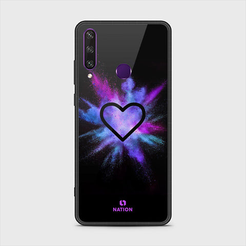 Huawei Y6p Cover - Onation Heart Series - HQ Premium Shine Durable Shatterproof Case