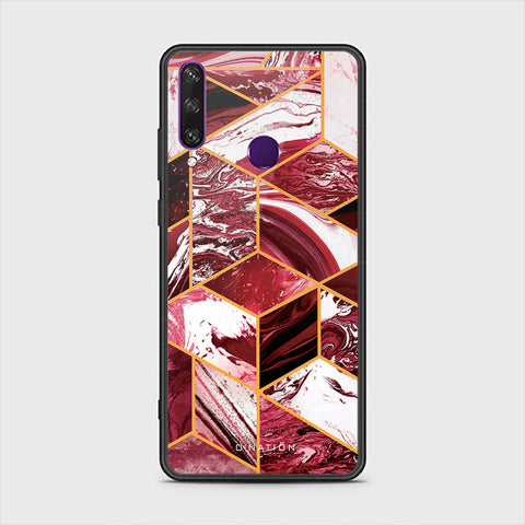 Huawei Y6p Cover - O'Nation Shades of Marble Series - HQ Premium Shine Durable Shatterproof Case